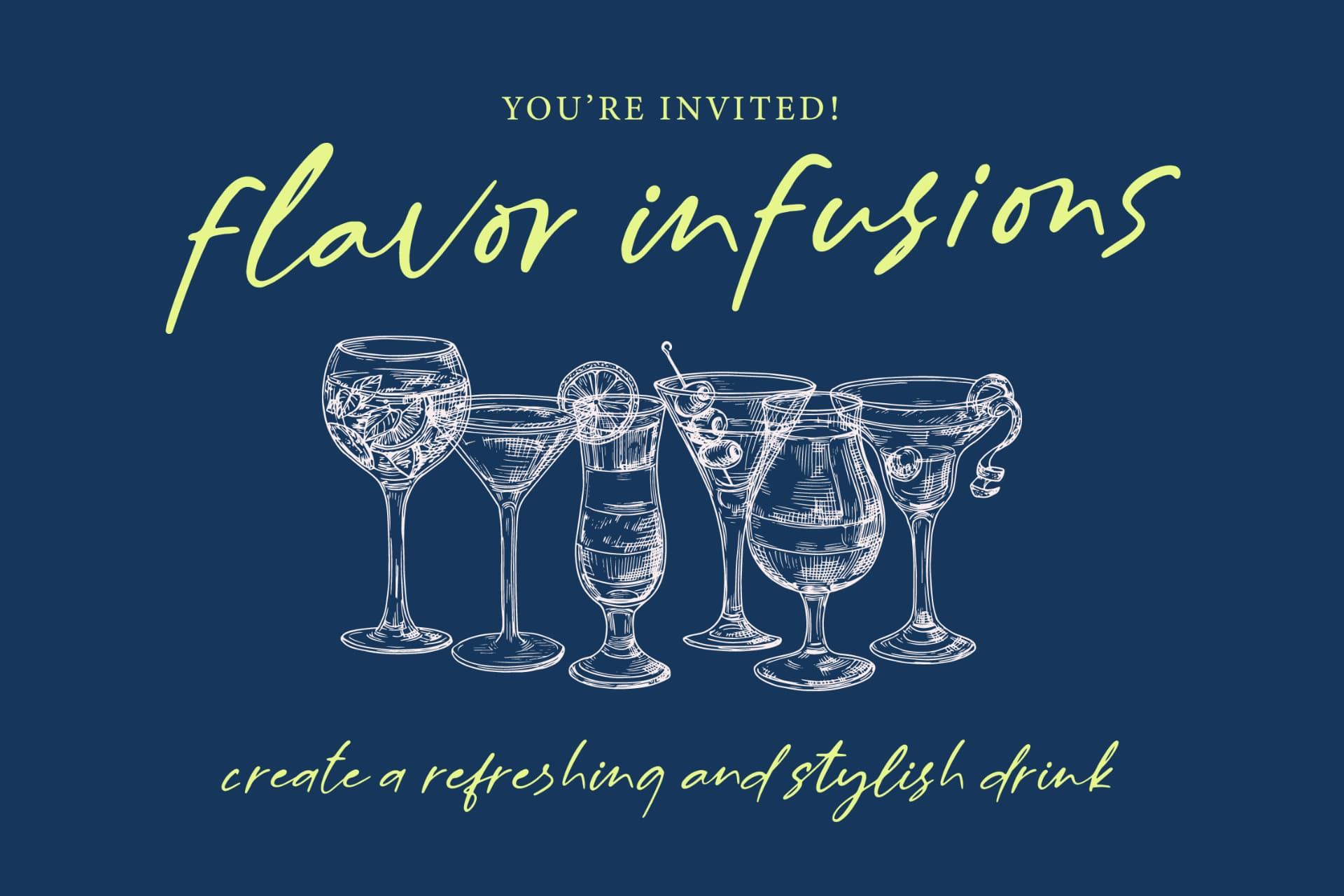 Preview 6 for Billion Champagne Scattered – Sticky Notes Font