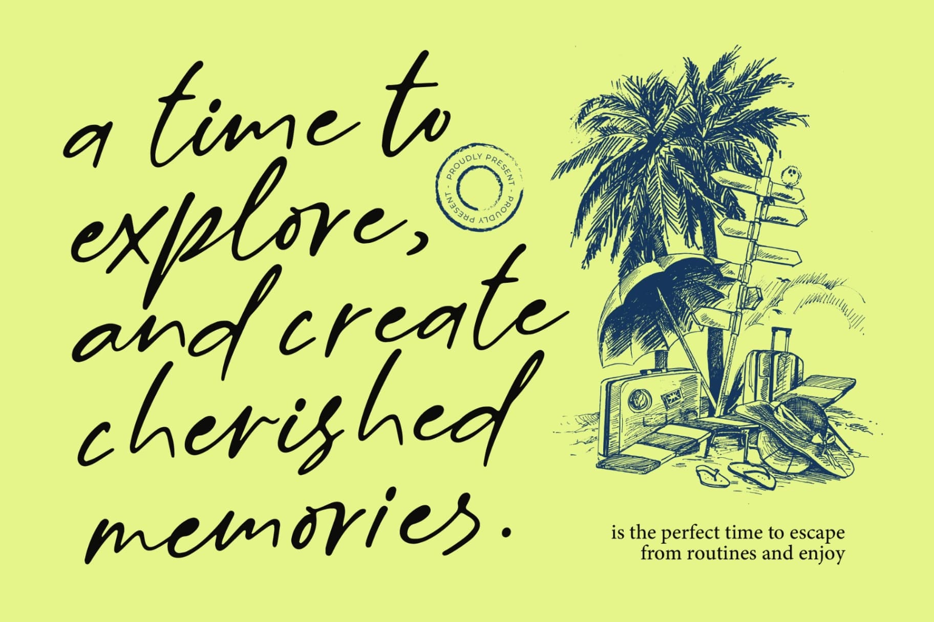 Preview 11 for Billion Champagne Scattered – Sticky Notes Font