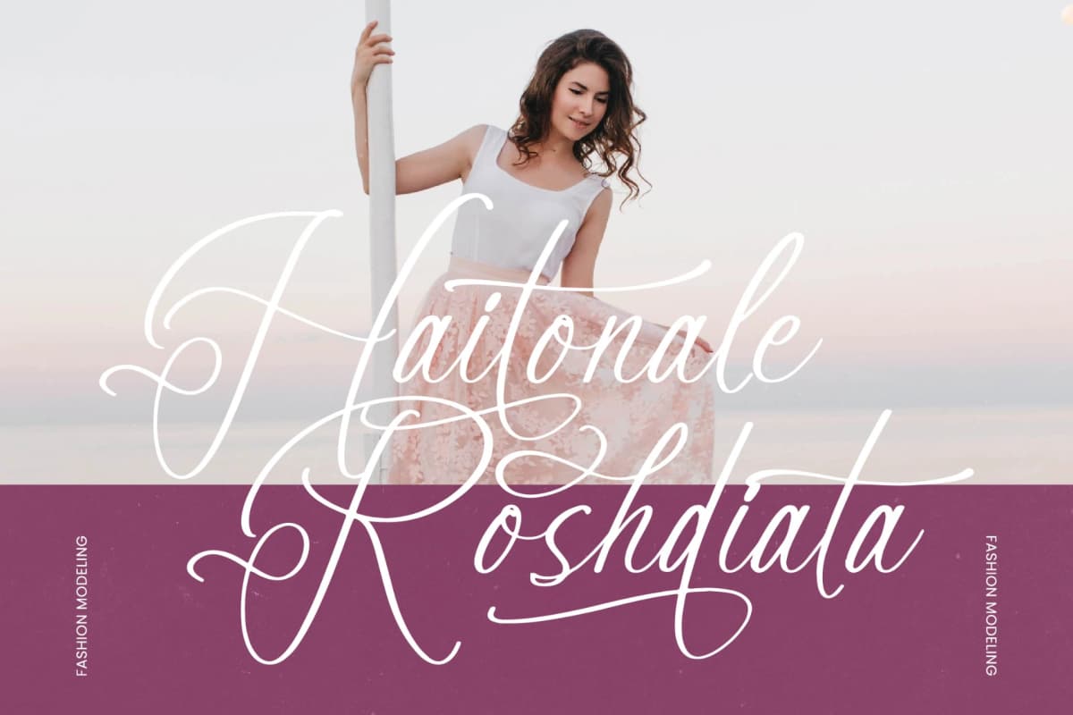 Preview 8 for Anastasia Boutiques – Beauty Calligraphy Script