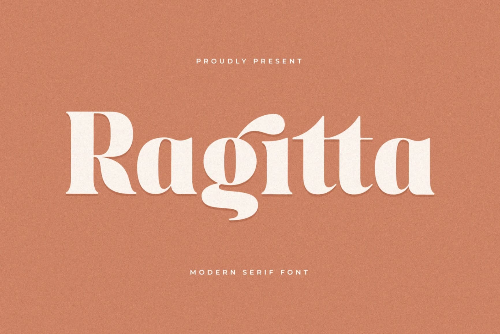 Preview of Ragitta - Modern Serif Font font
