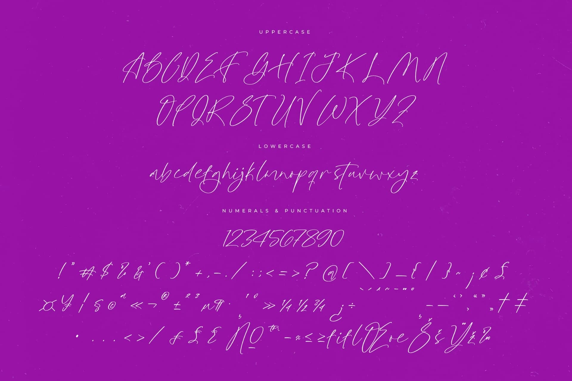 Preview 13 for Glistening Silent – Modern Stylish Script