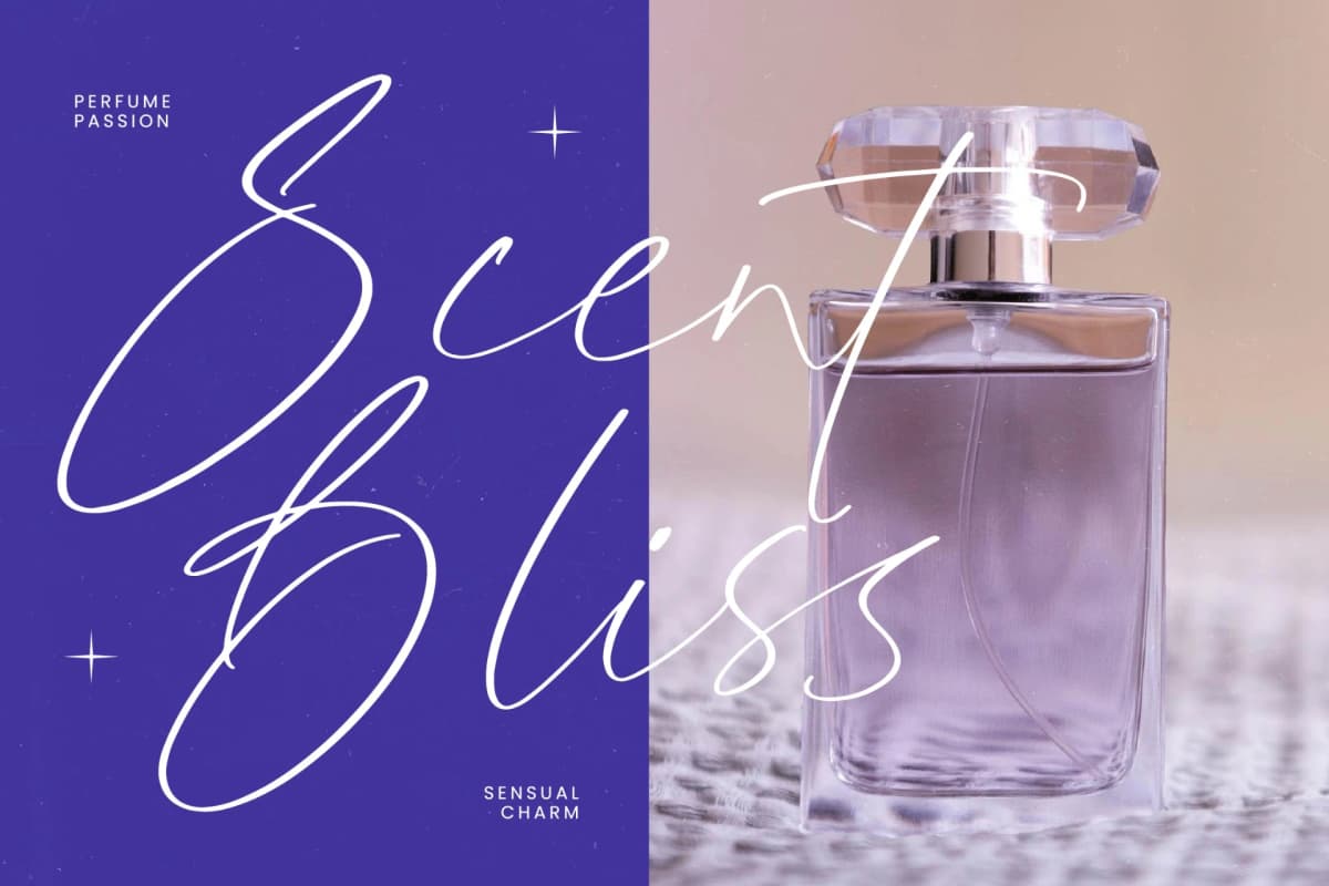 Glistening Silent – Modern Stylish Script font preview 9