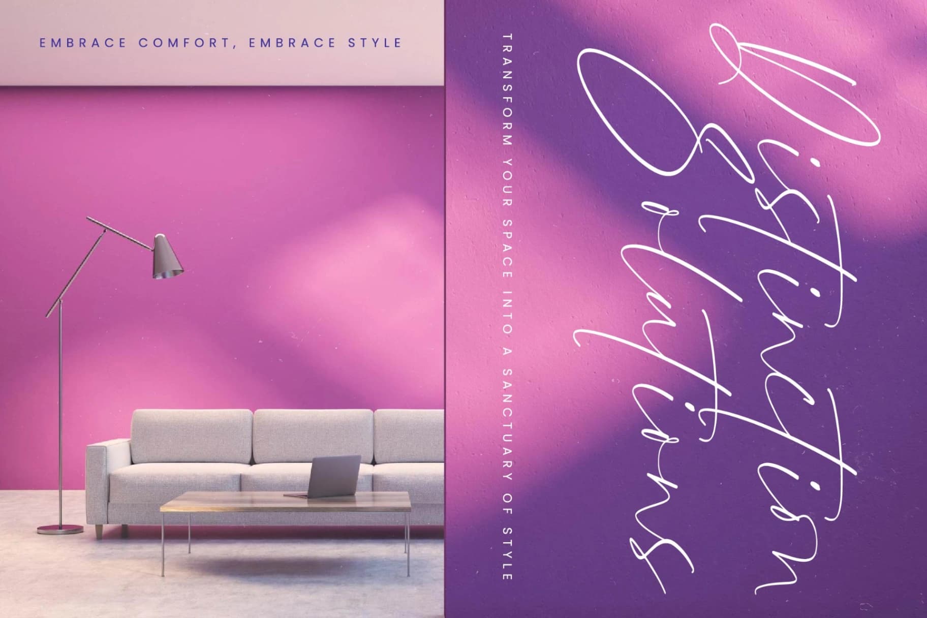 Preview 5 for Glistening Silent – Modern Stylish Script