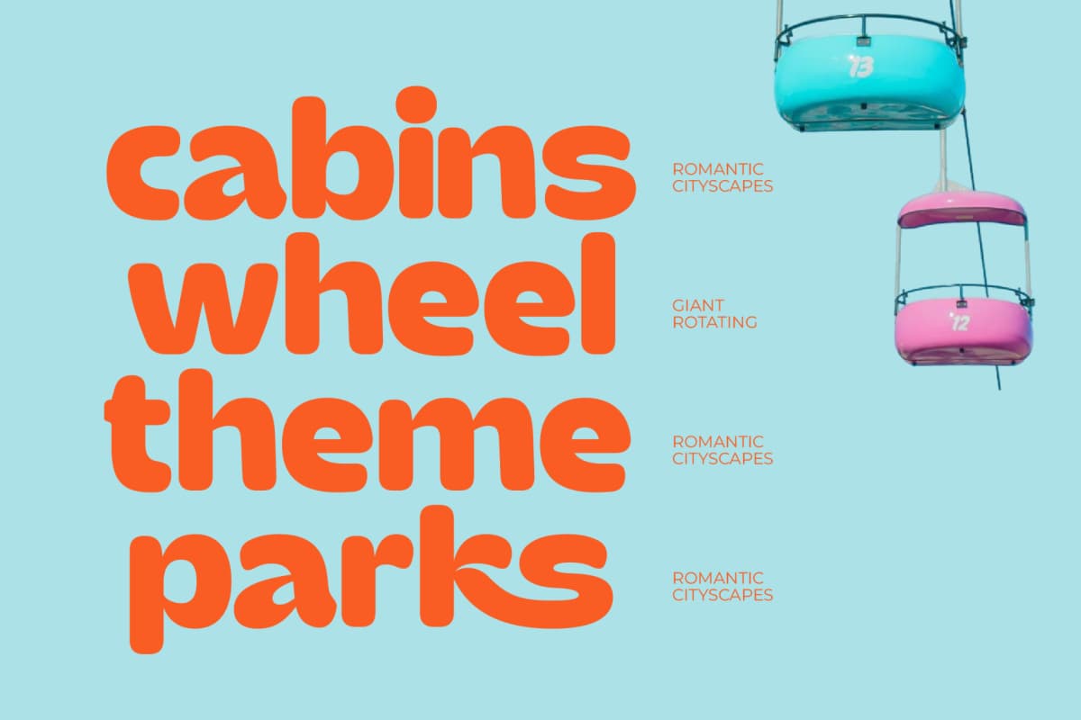 Gemst - Bold Sans Display Font font preview 5