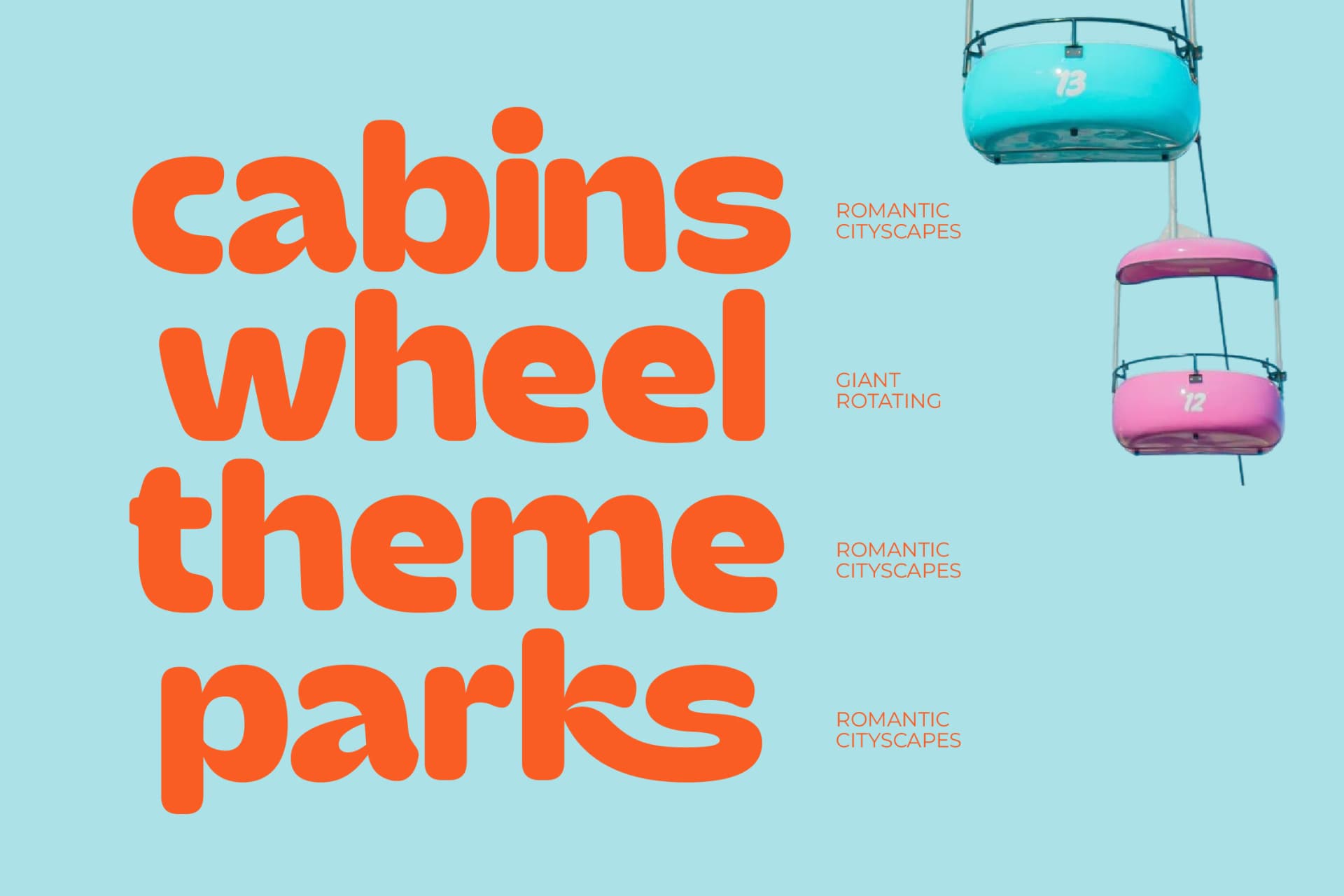 Preview 5 for Gemst - Bold Sans Display Font