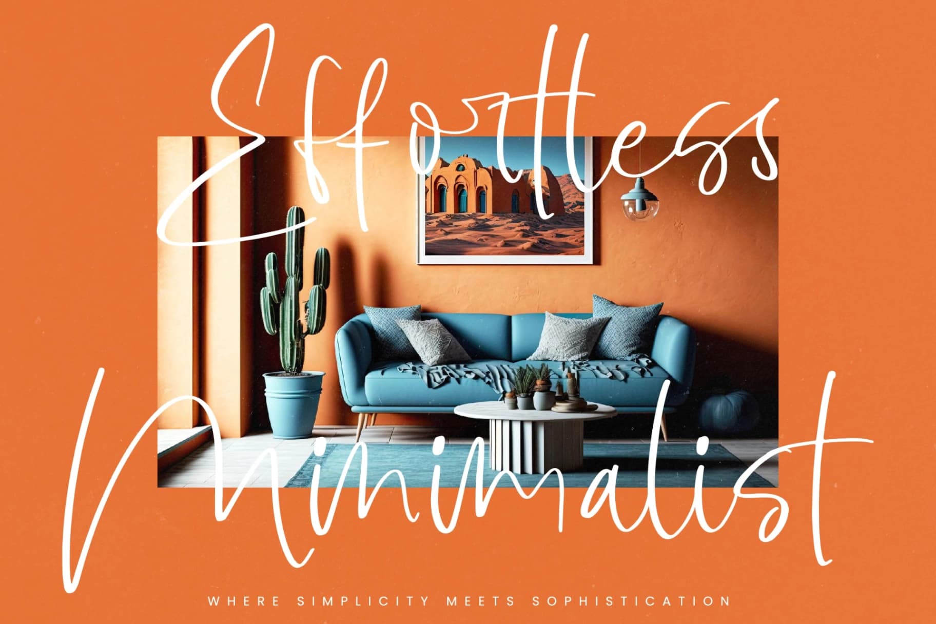 Preview 2 for Botany Centers - Modern Handwritten Font