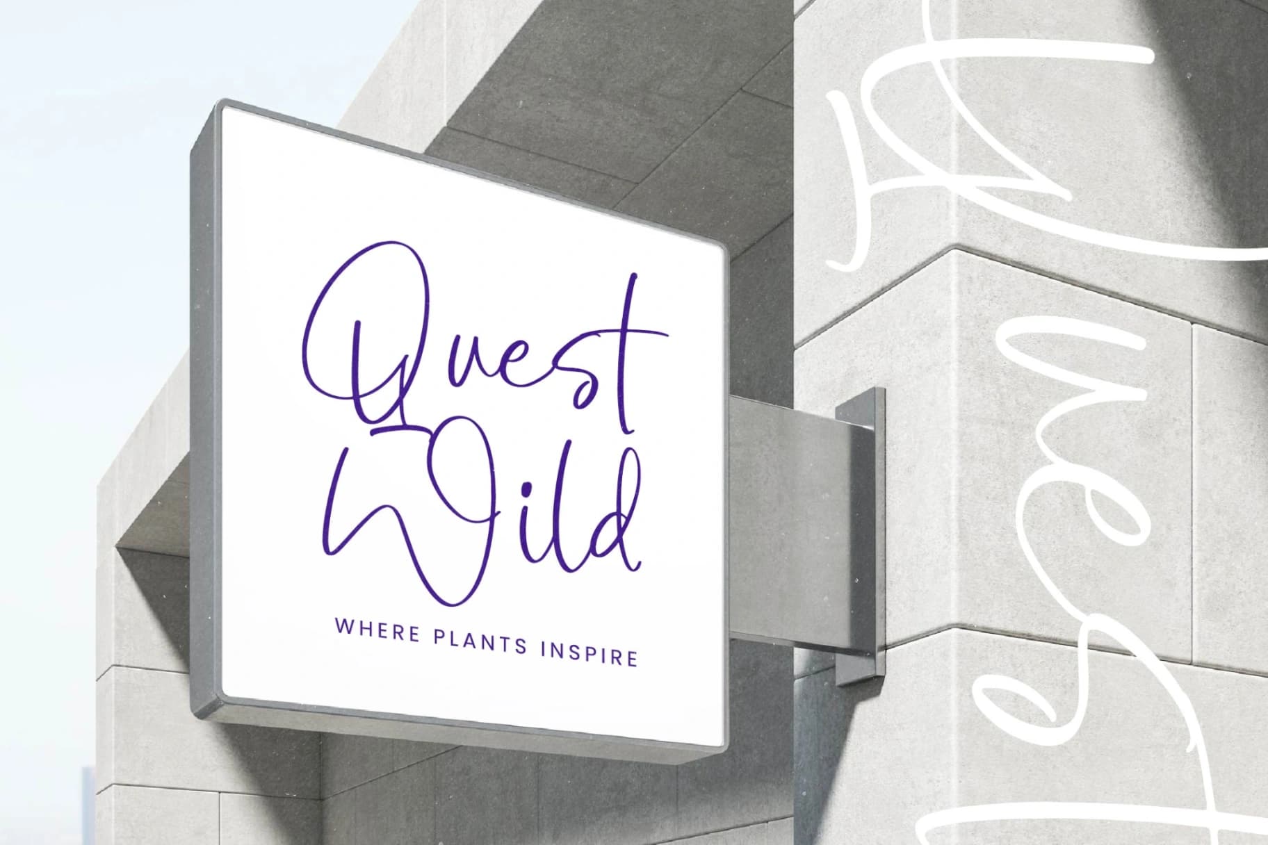 Preview 3 for Botany Centers - Modern Handwritten Font