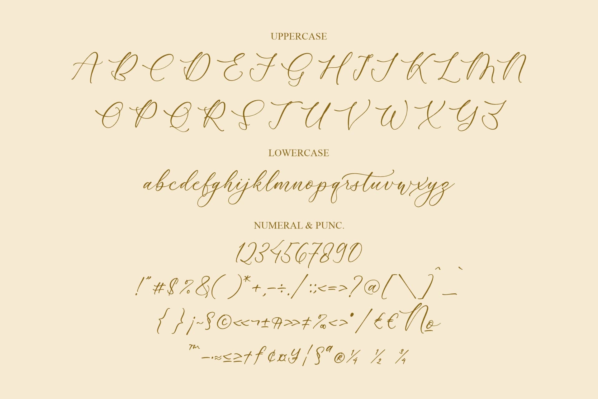 Preview 13 for Rumaysa Chambert - Luxury Script Font
