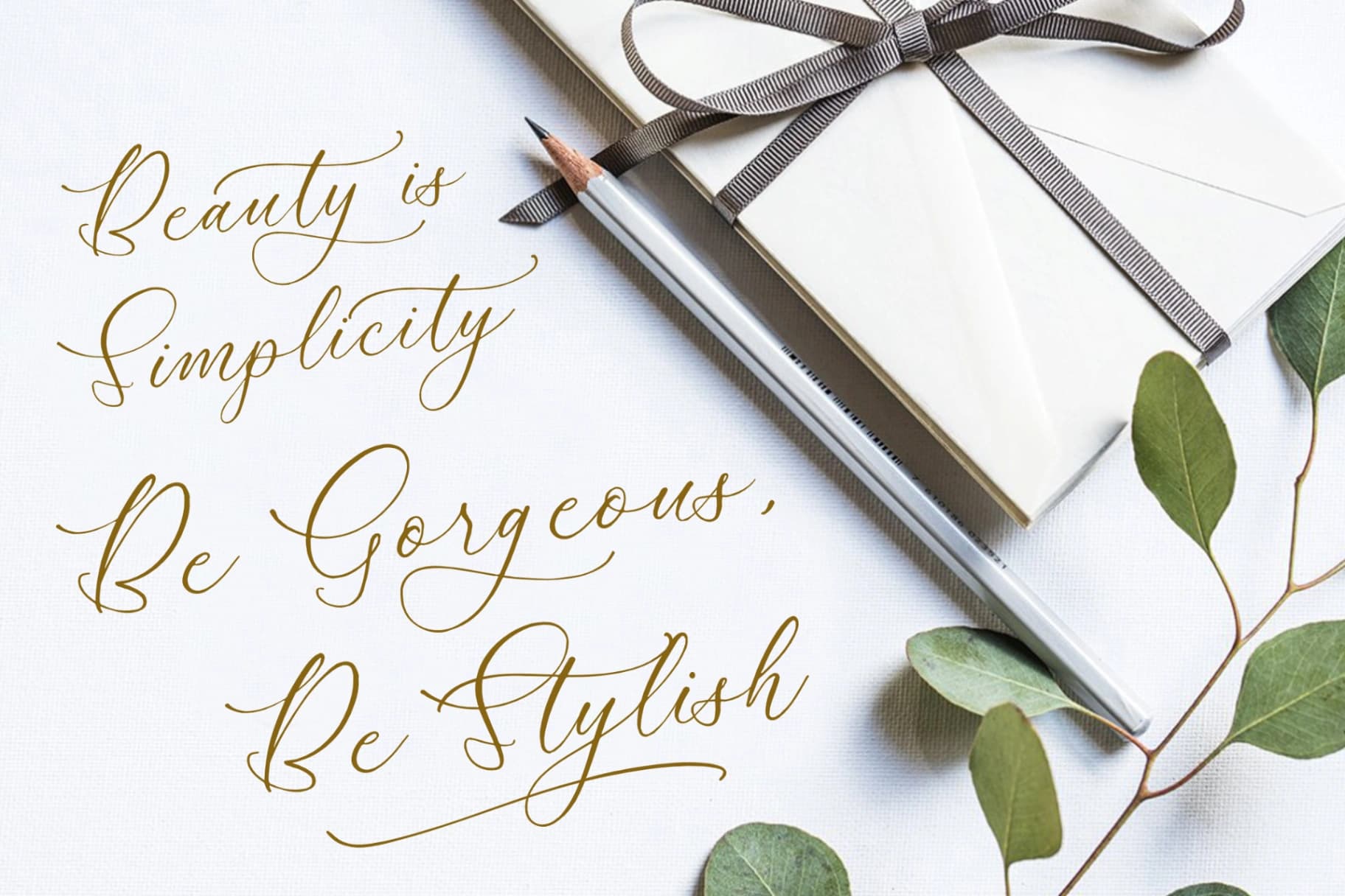 Preview 10 for Rumaysa Chambert - Luxury Script Font