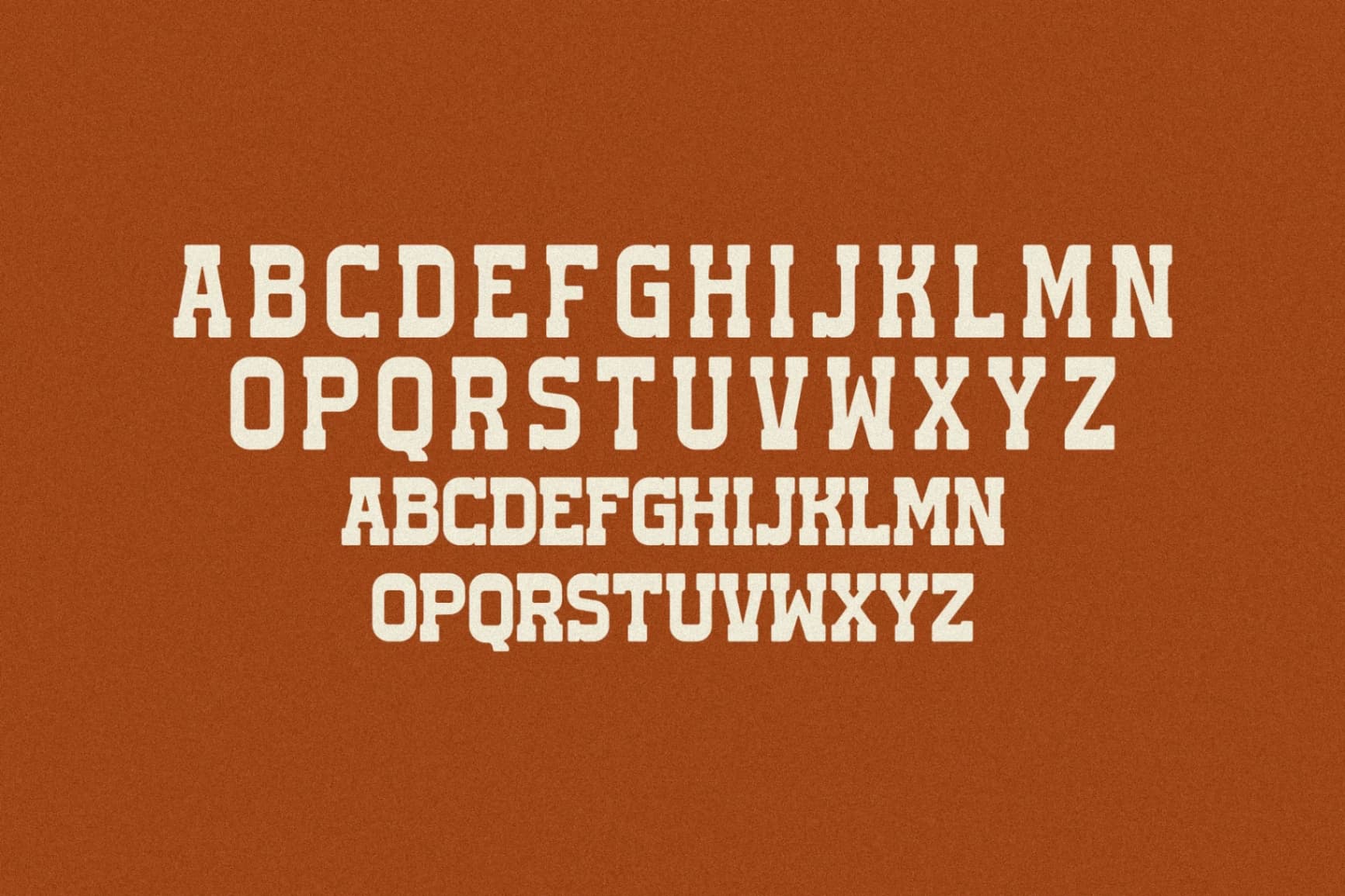 Preview 13 for San Andreas - Slab Serif Font