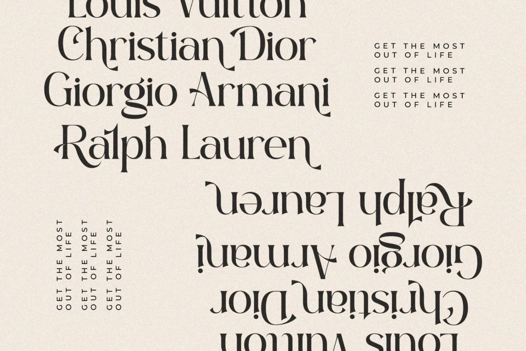 Preview 5 for Bilagike - Modern Serif Font