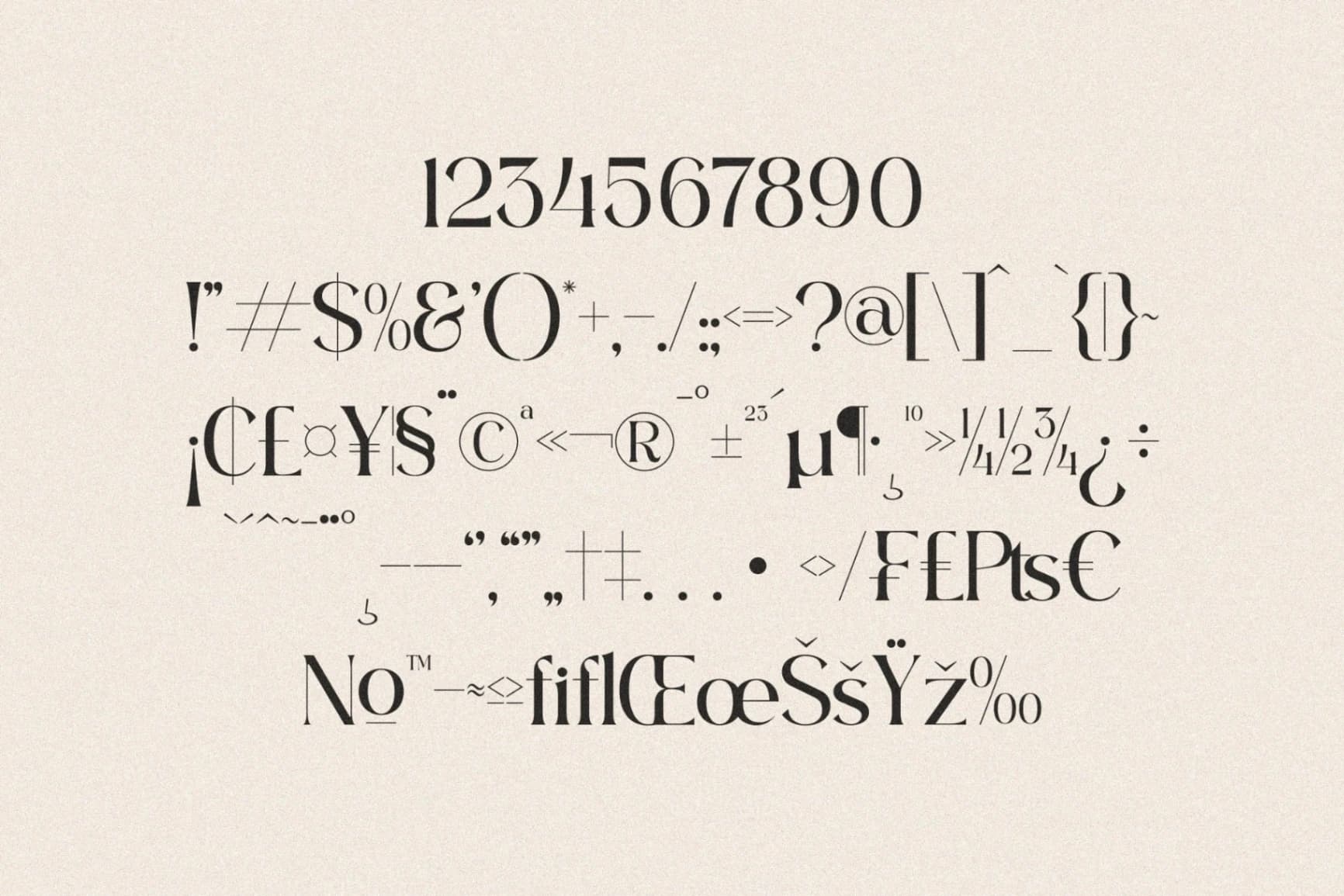 Preview 13 for Bilagike - Modern Serif Font