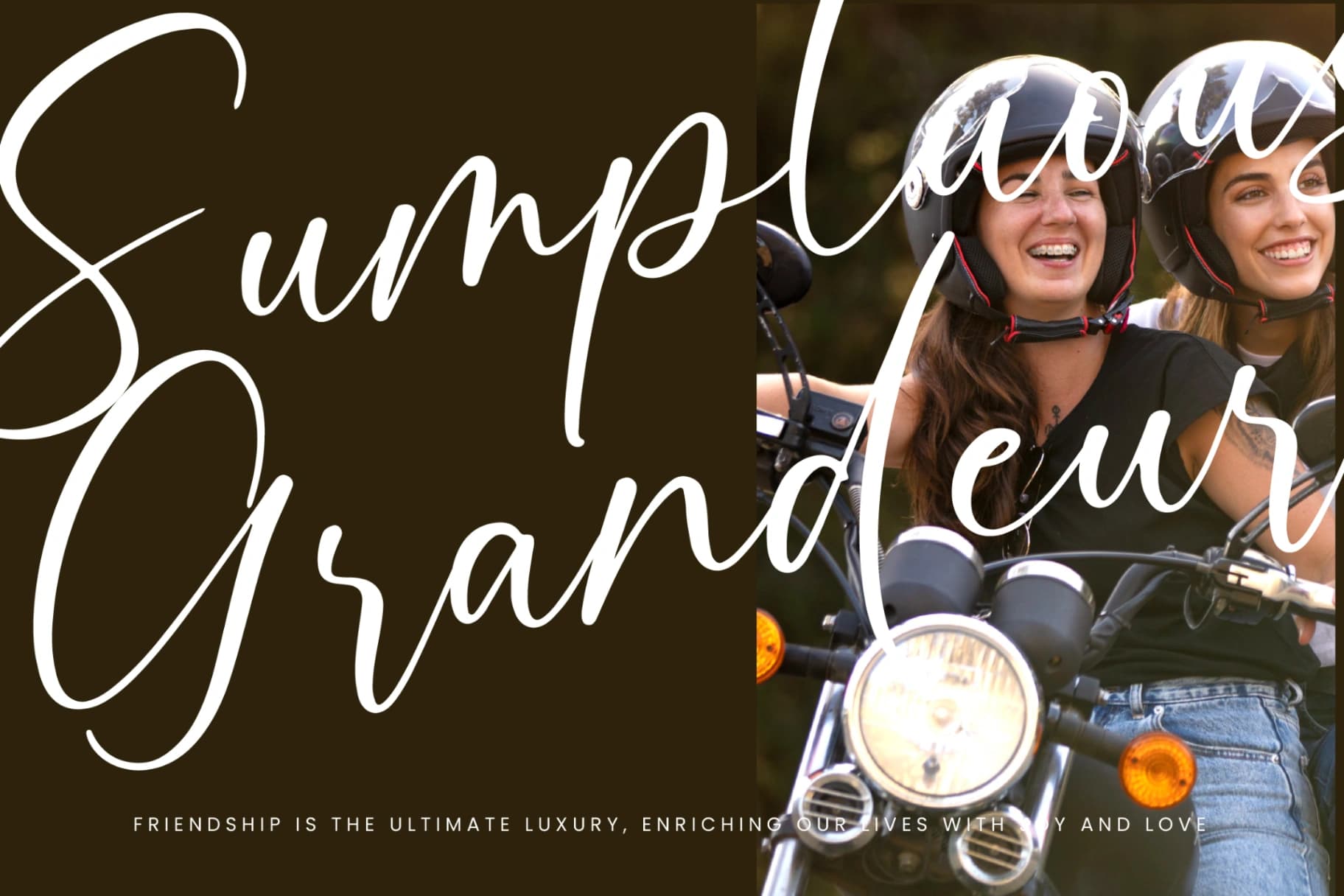 Preview 6 for Bounty Amethysa - Beautiful Script Font