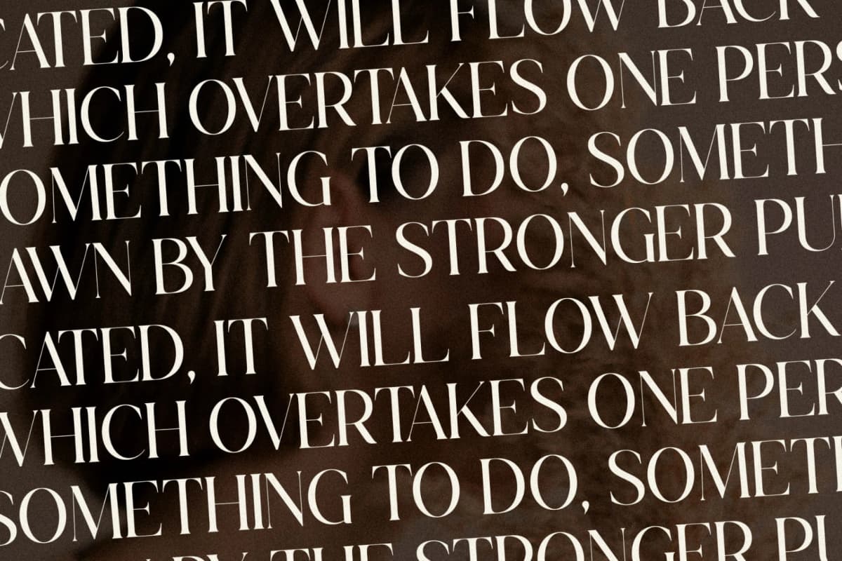 Strickland Keafney - Modern Serif Font font preview 10