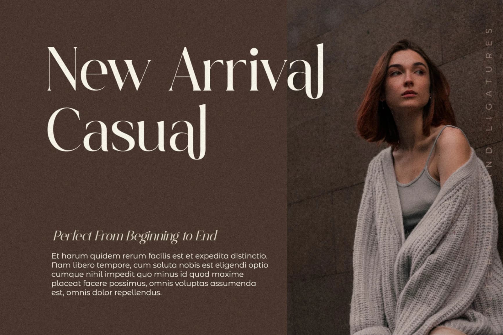 Preview 4 for Strickland Keafney - Modern Serif Font