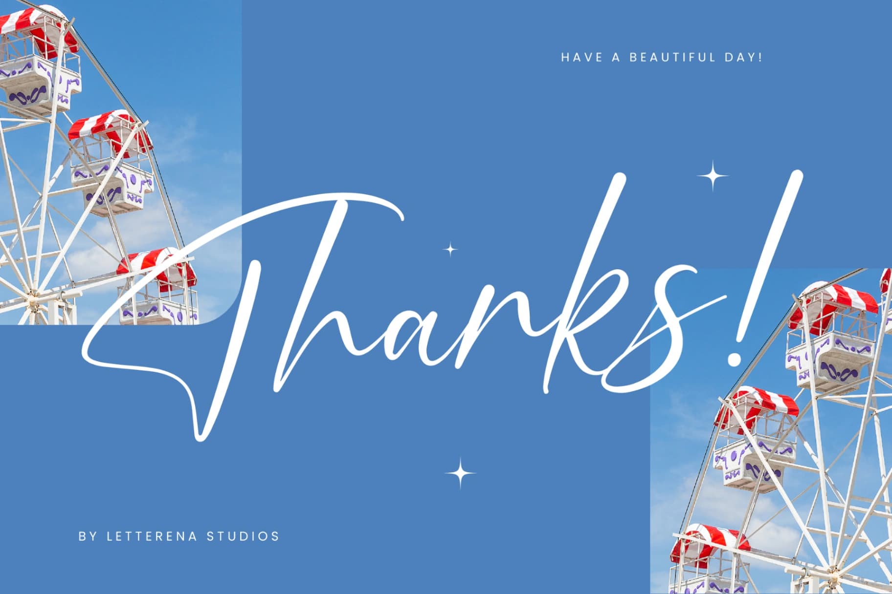 Preview 15 for Motion Amusement – Modern Signature Font