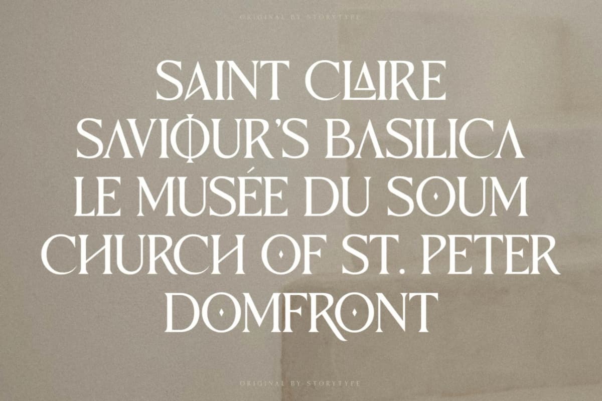 Kingston Roman - Elegant Serif Font font preview 10