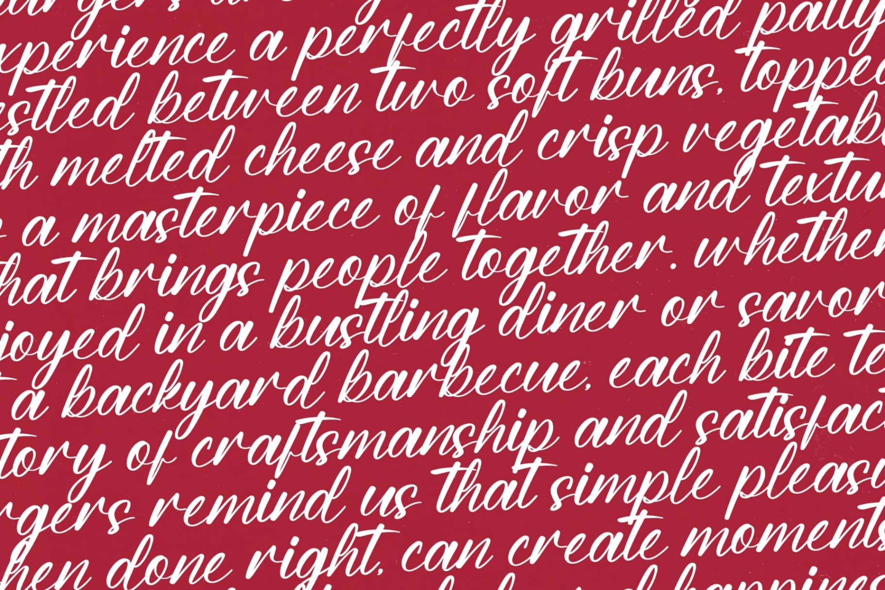 Preview 8 for Burger Champ – Modern Bold Script