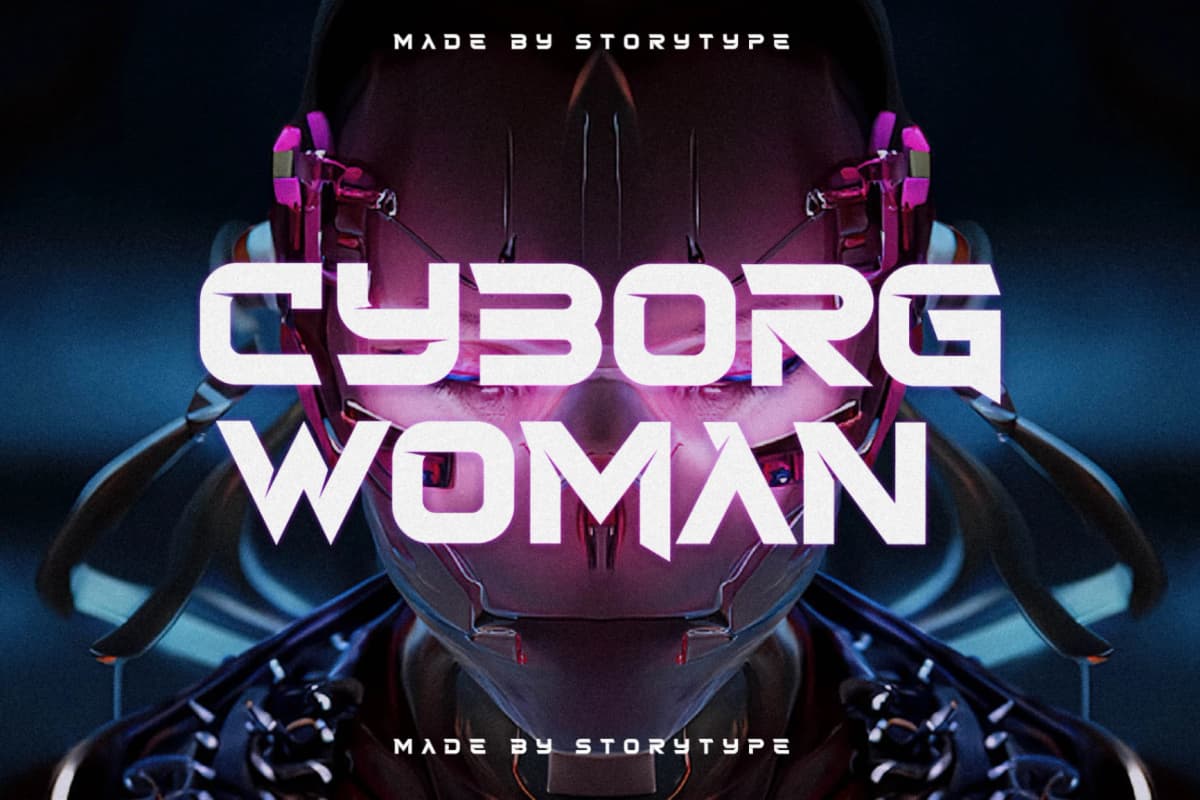 Faster Stroker - Futuristic Modern Font font preview 9