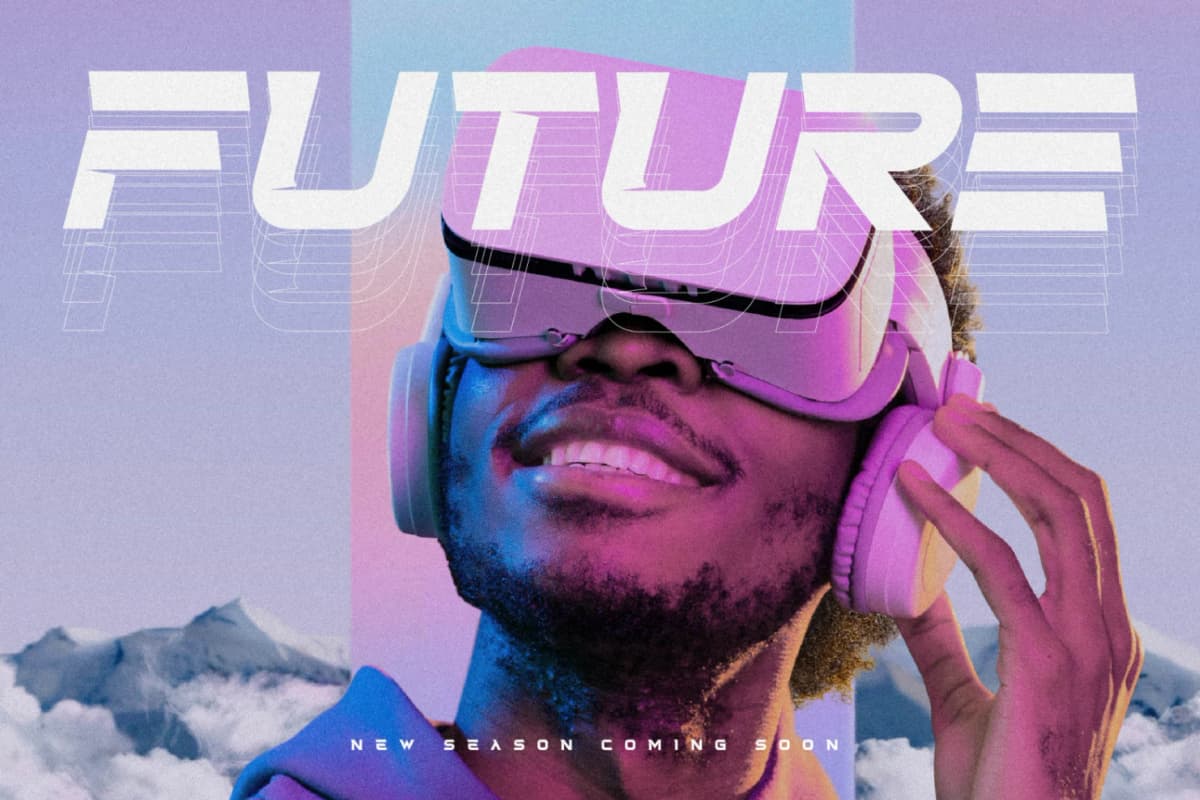 Faster Stroker - Futuristic Modern Font font preview 2