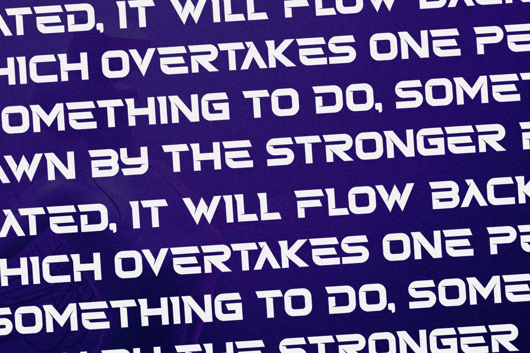 Preview 10 for Faster Stroker - Futuristic Modern Font