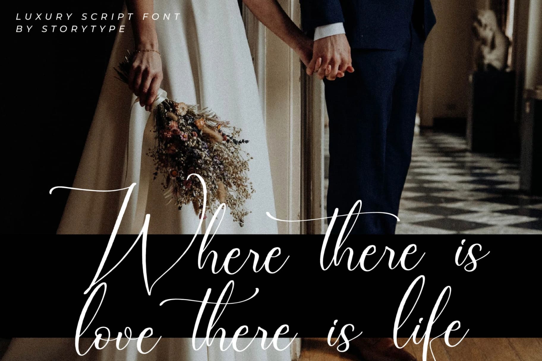 Preview 4 for Blacksttam - Luxury Script Font