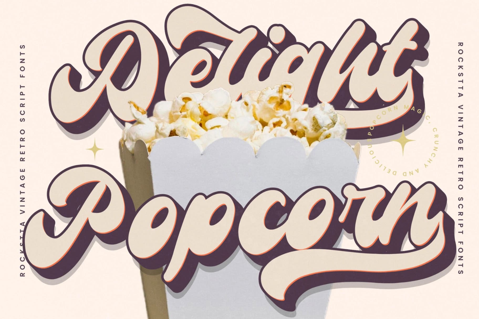 Preview 12 for Rockstta Vintage – Retro Script Font