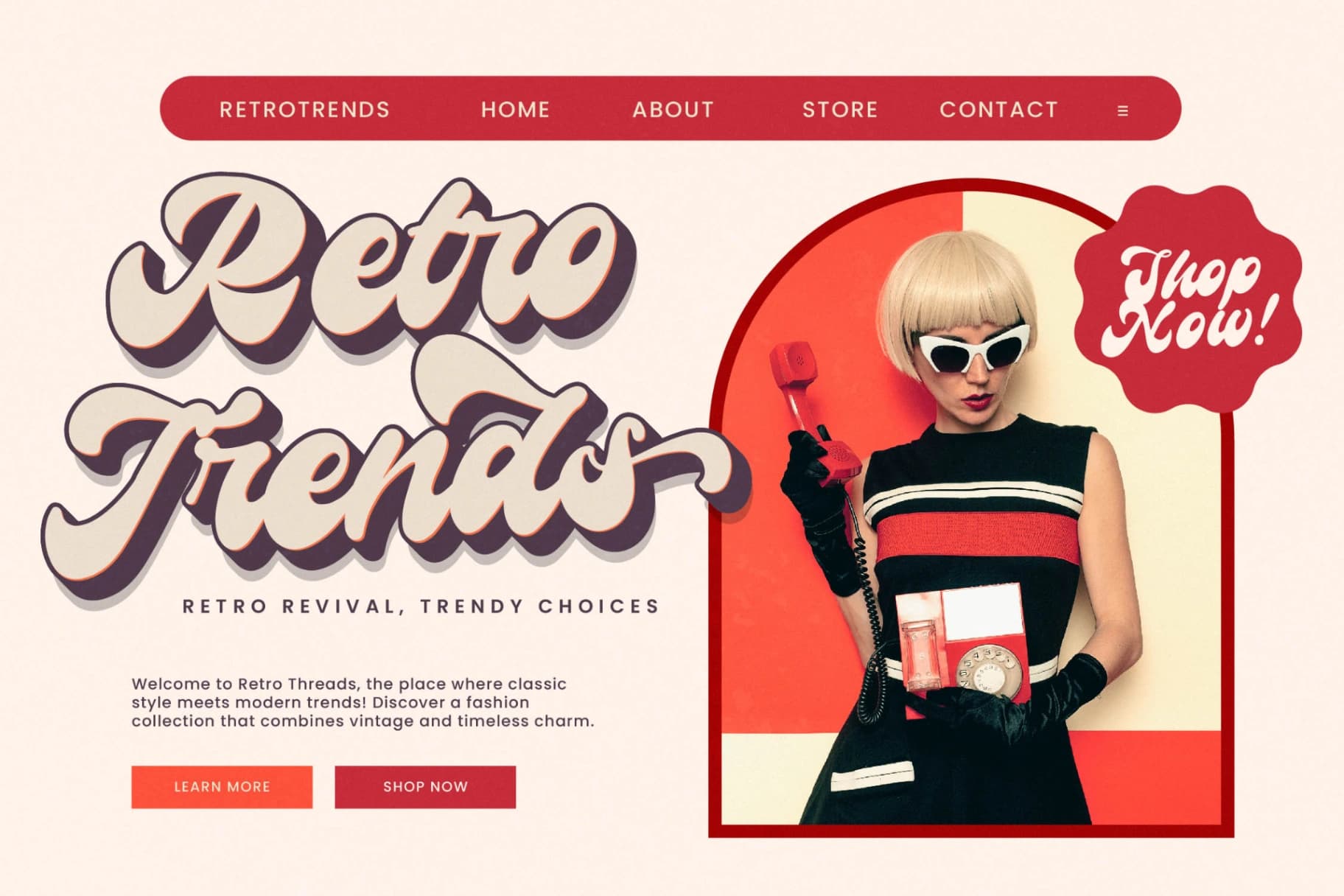 Preview 8 for Rockstta Vintage – Retro Script Font