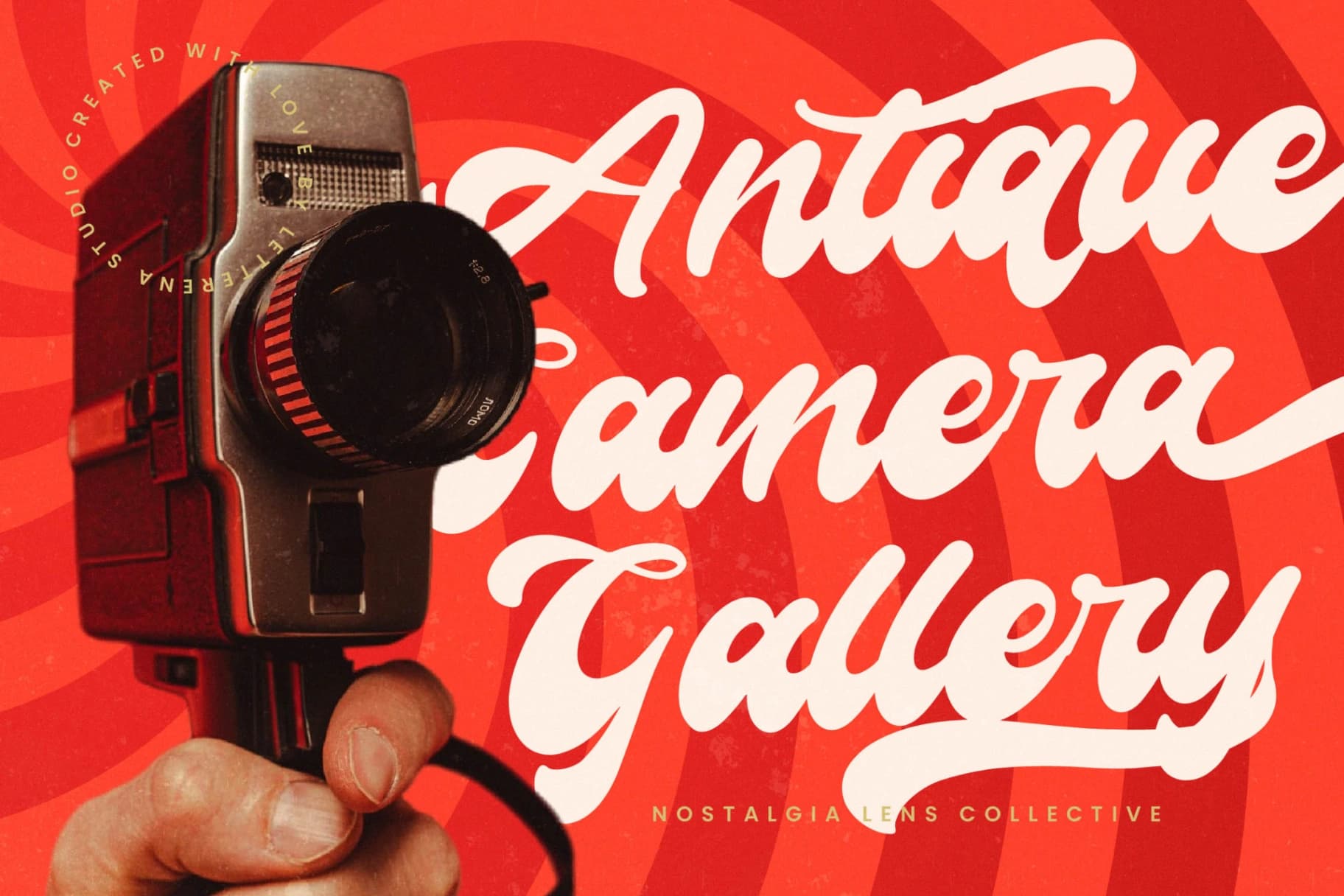 Preview 5 for Rockstta Vintage – Retro Script Font