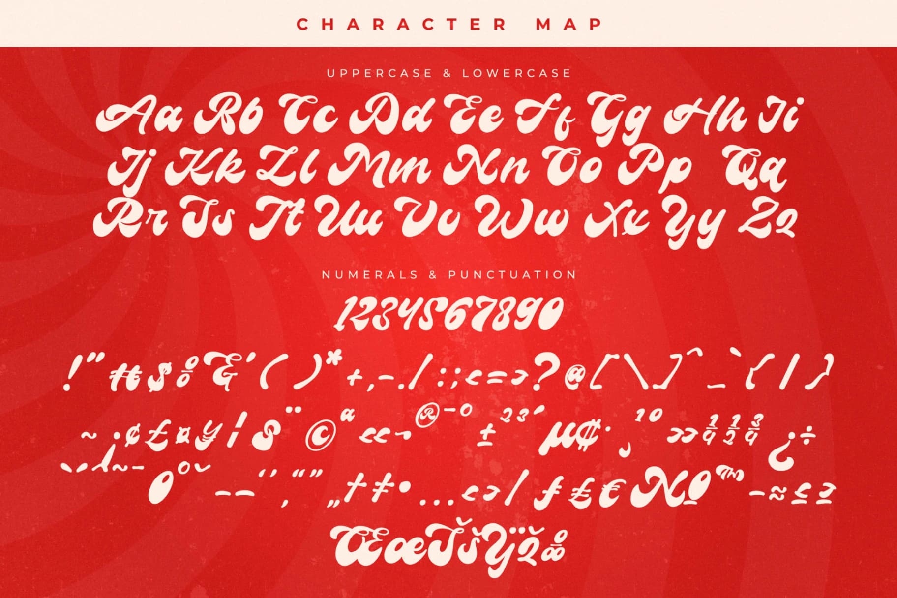 Preview 13 for Rockstta Vintage – Retro Script Font