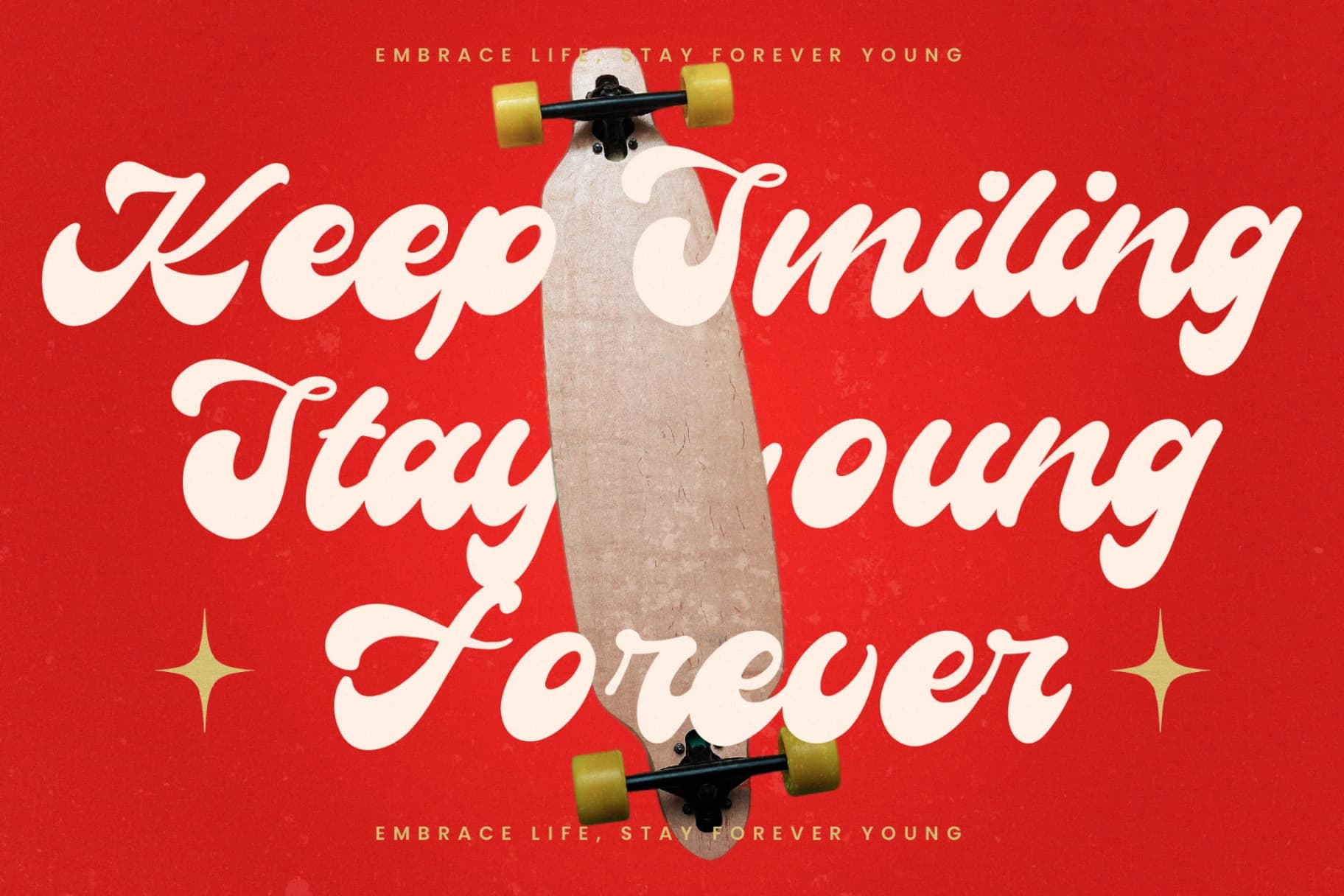 Preview 3 for Rockstta Vintage – Retro Script Font