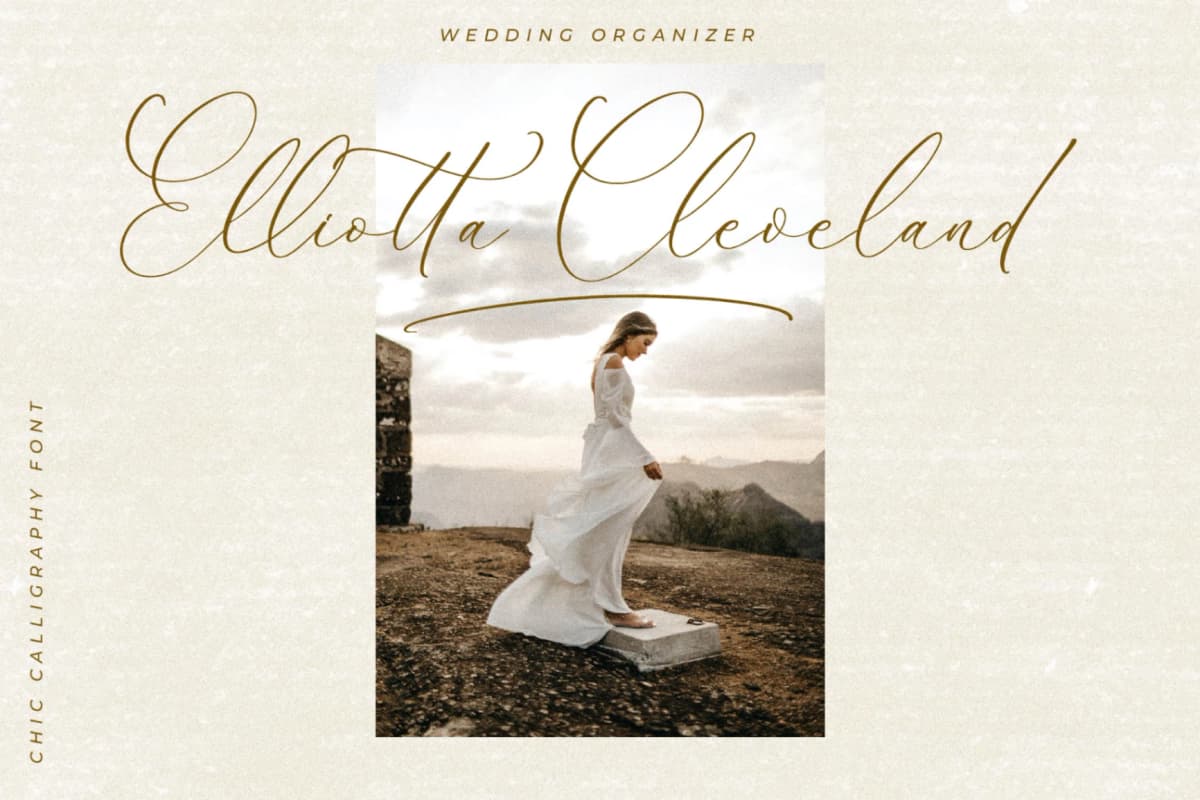 Balleryna Charlote - Chic Calligraphy Font font preview 5