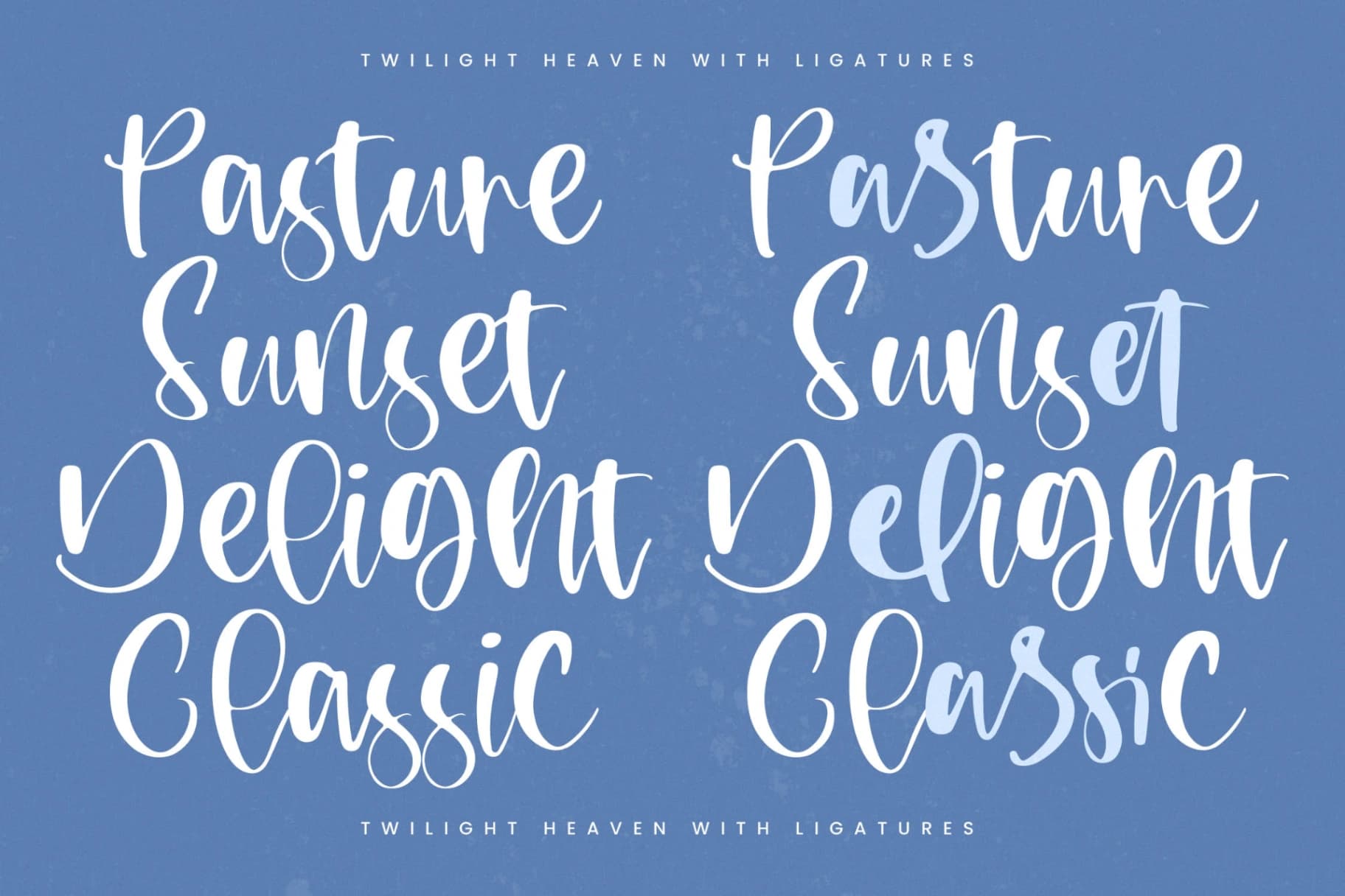 Preview 3 for Twilight Heaven – Handwritten Script Font