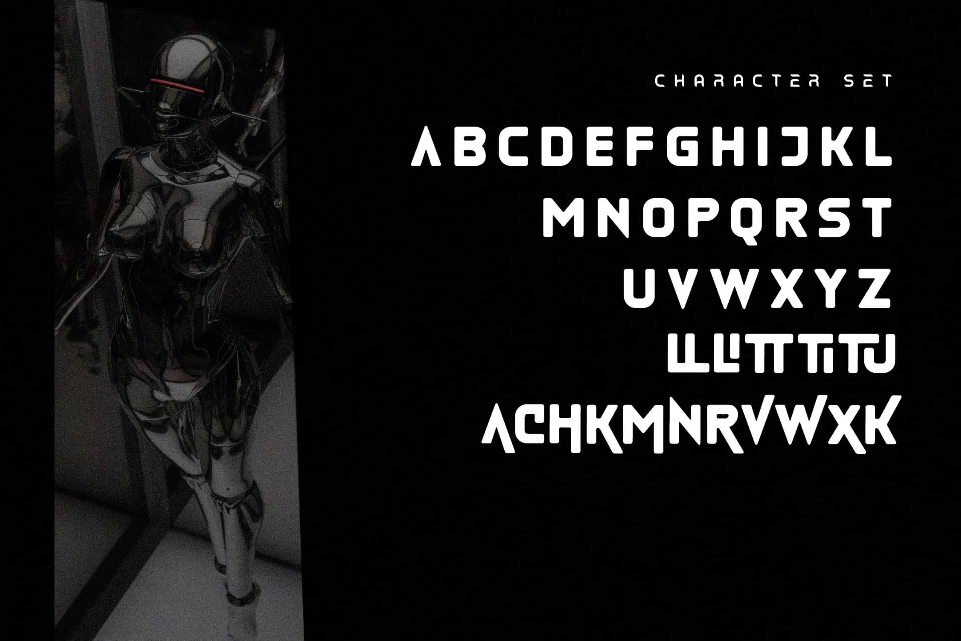 Preview 12 for Brock Restar - Modern Futuristic Font