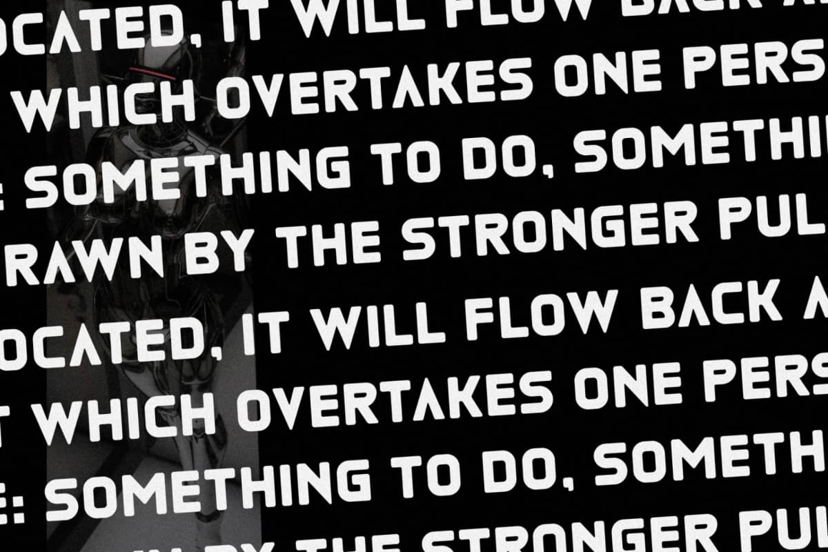 Preview 10 for Brock Restar - Modern Futuristic Font