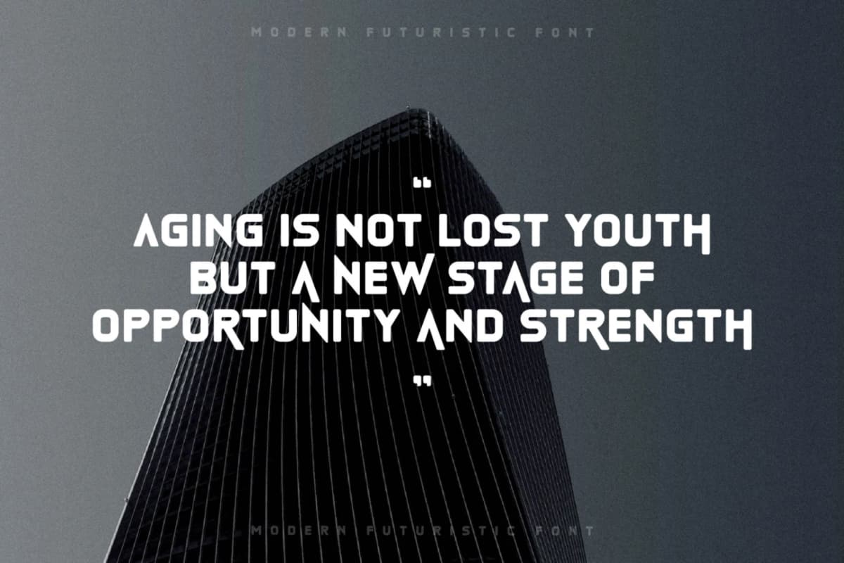 Preview 11 for Brock Restar - Modern Futuristic Font