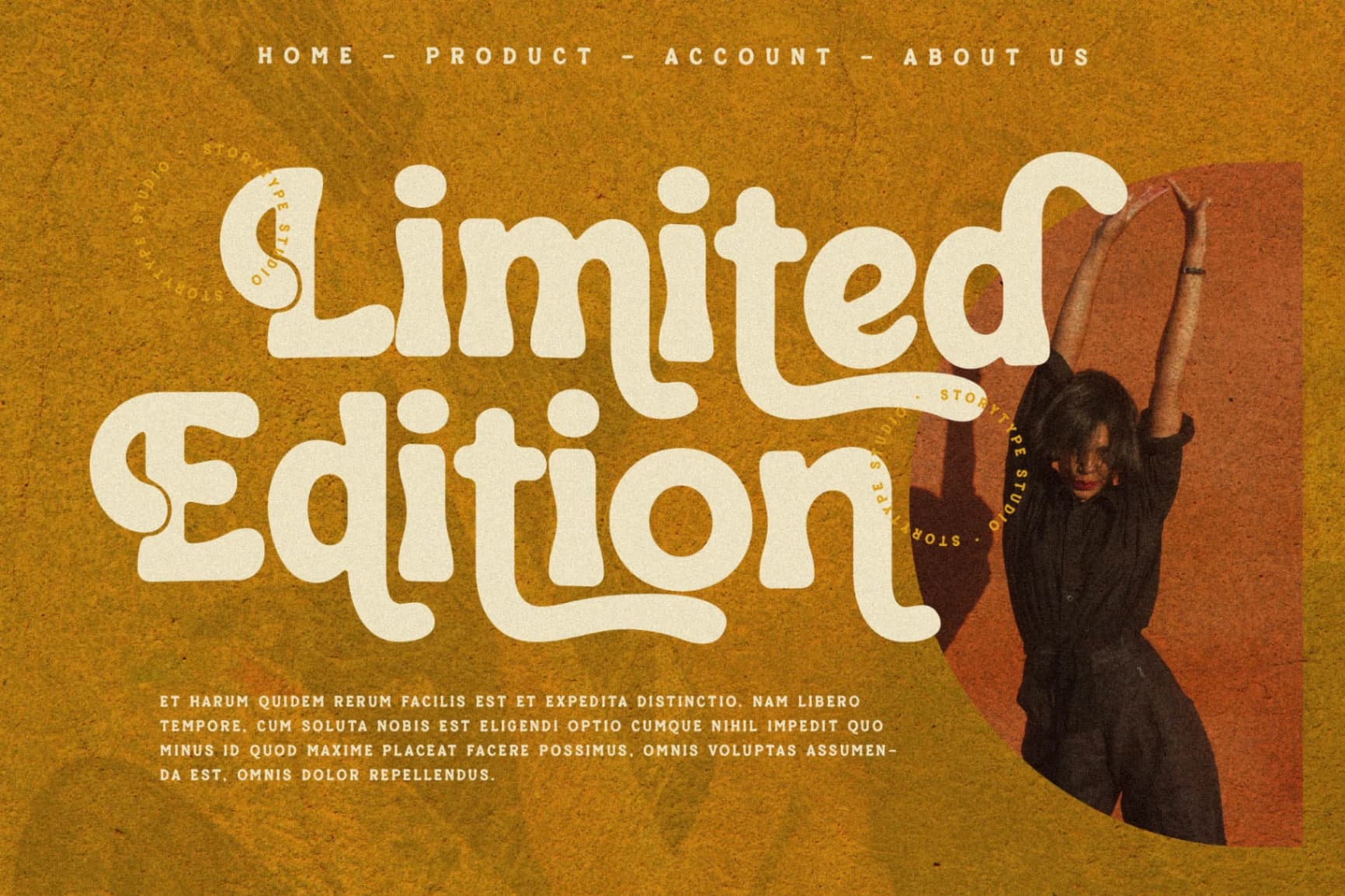 Preview 4 for Retosta - Retro Display Font
