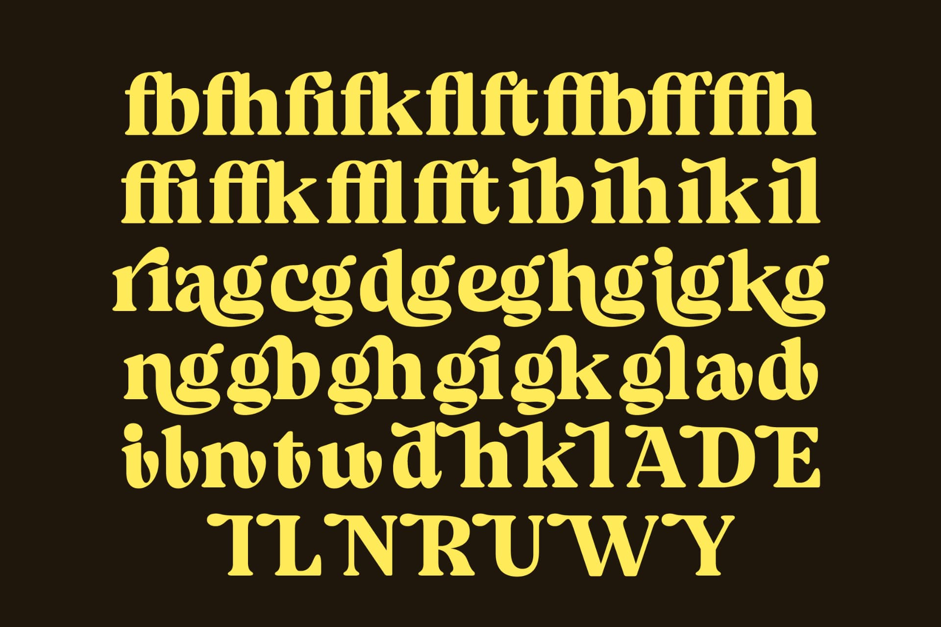 Preview 13 for Volkgen Migario - Bold Serif Display Font