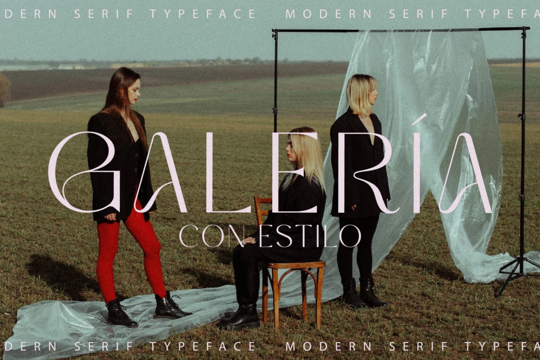 Preview 4 for Gaqire - Stylish Display Typeface