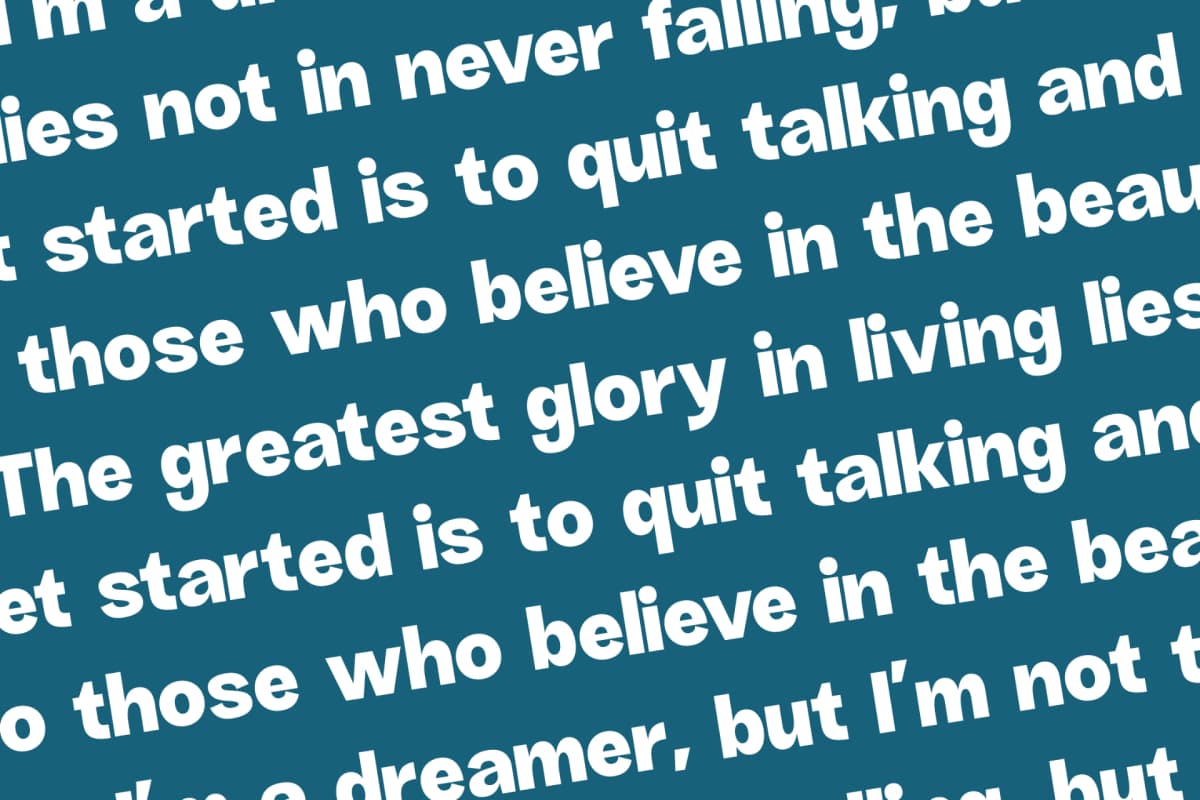 Chase Dreams – Display Sans Serif Font font preview 10