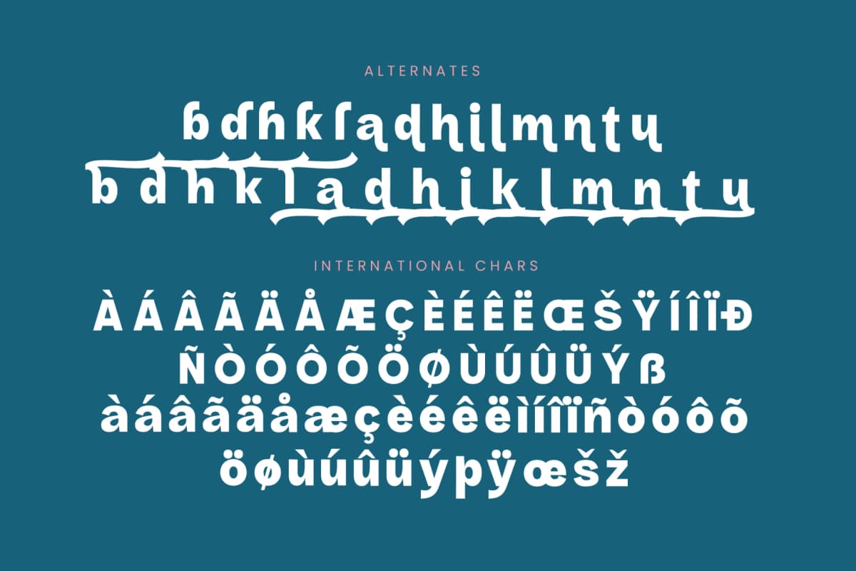 Chase Dreams – Display Sans Serif Font font preview 14
