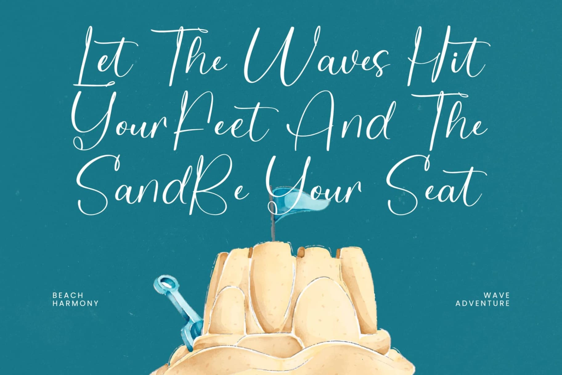 Preview 6 for Delight Splash – Modern Handwritten Font