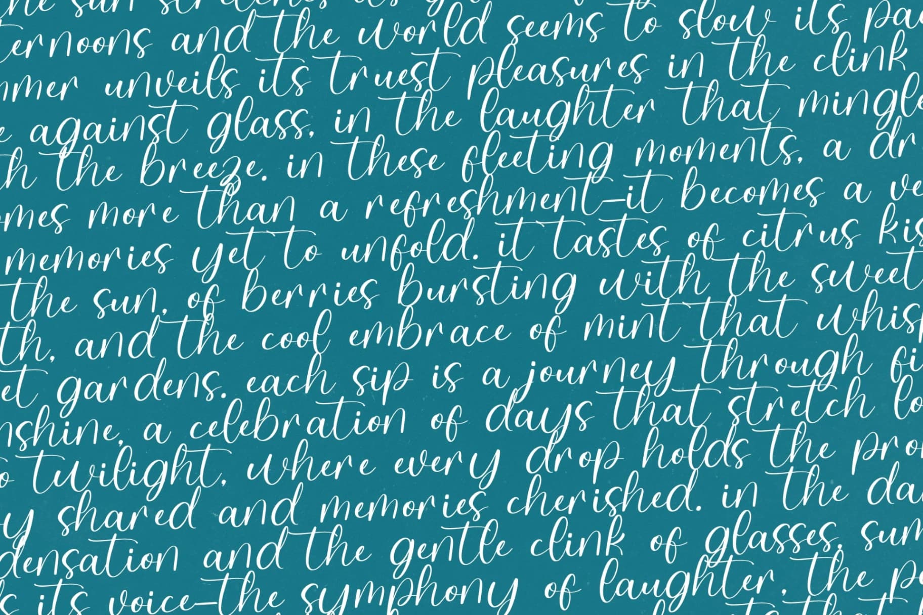 Preview 10 for Delight Splash – Modern Handwritten Font