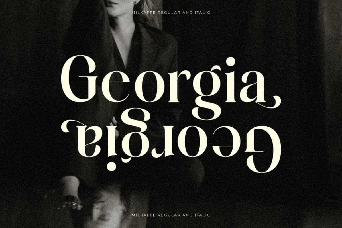 Milkalte - Modern Serif Font font preview 2