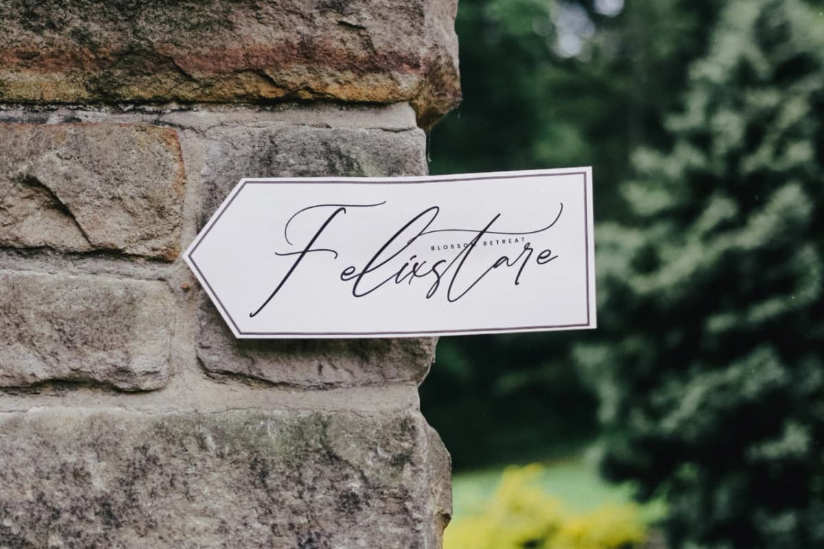 Amsterdam Fieldstar – Beautiful Script Font font preview 2