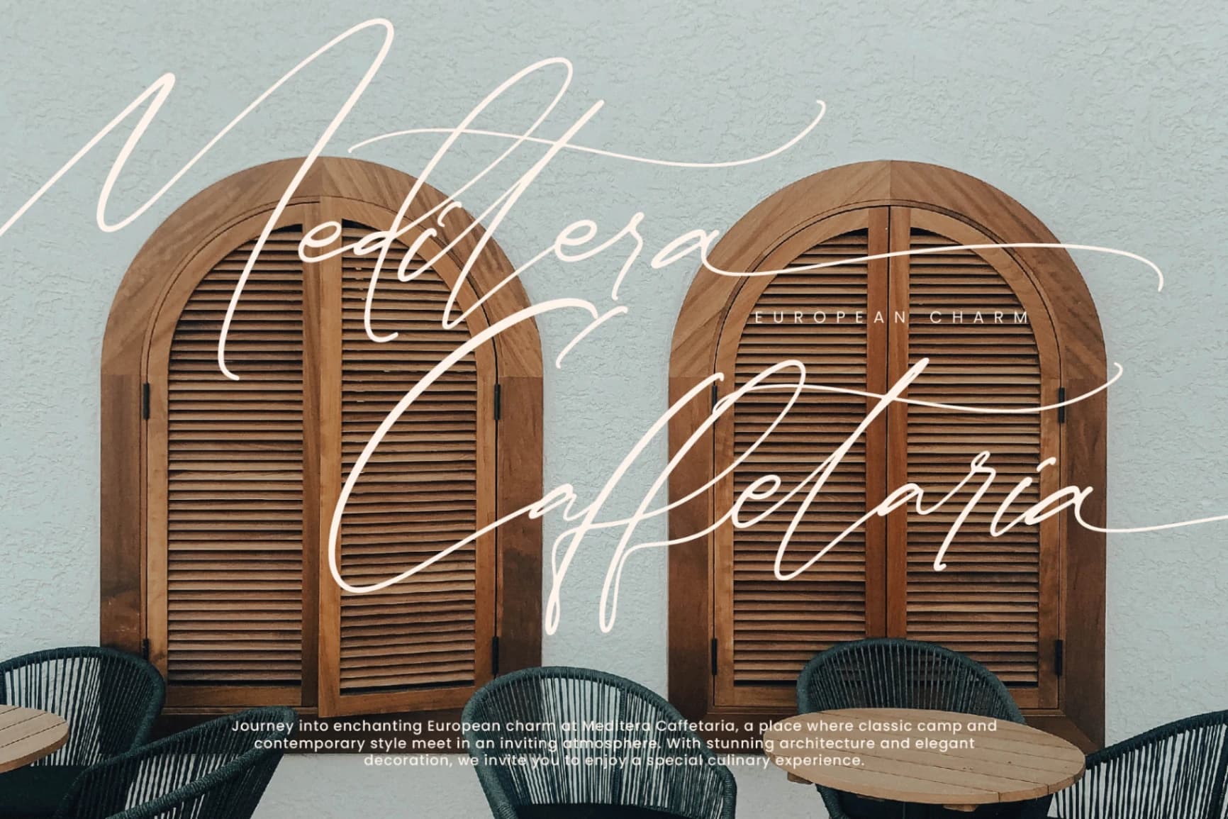 Preview 4 for Amsterdam Fieldstar – Beautiful Script Font