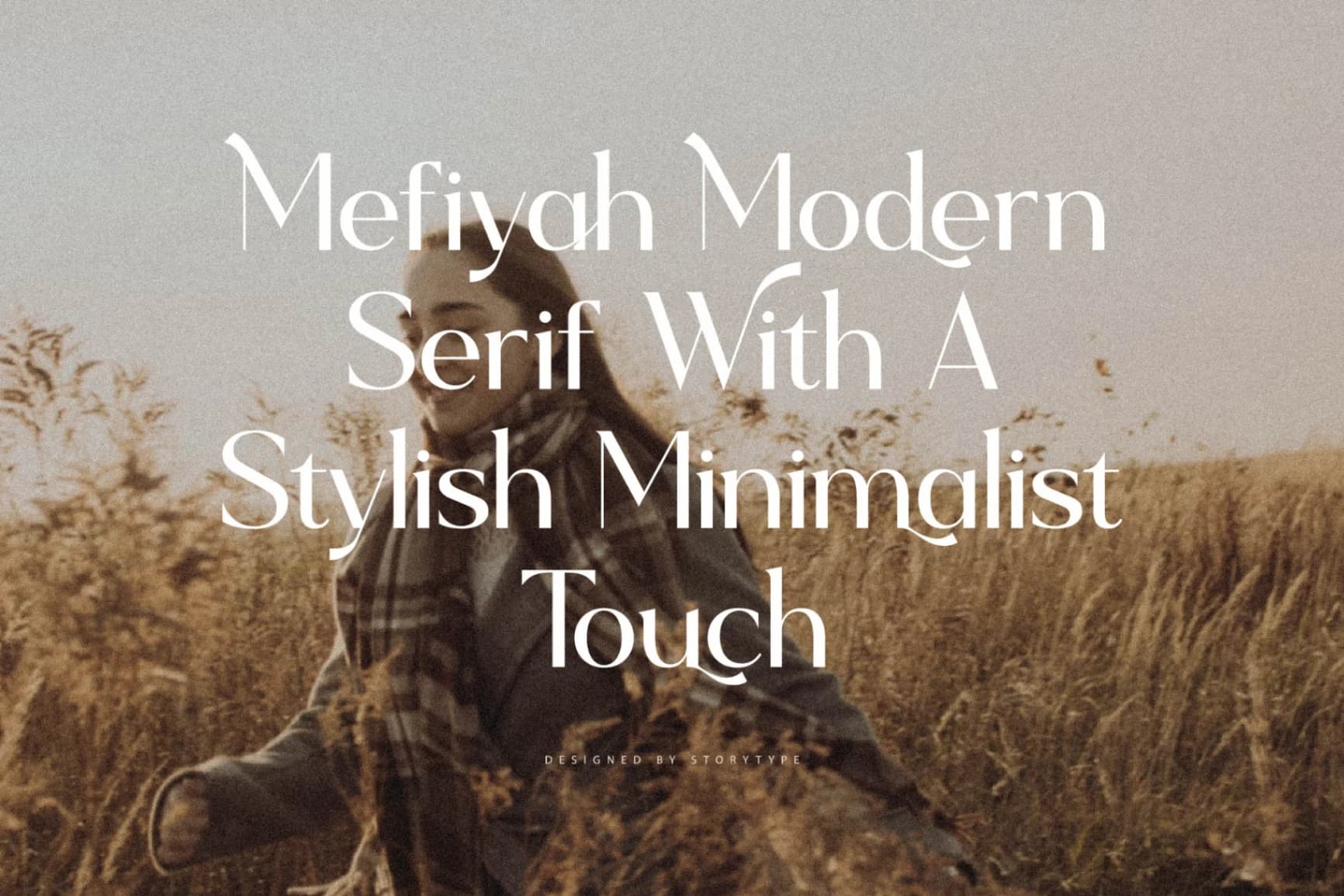 Preview 3 for Mefiyah - Modern Serif Font