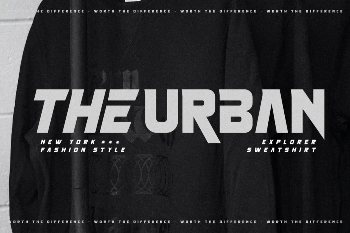 The Caverson - Display Typeface Font font preview 2