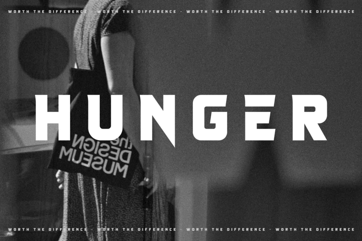 The Caverson - Display Typeface Font font preview 11