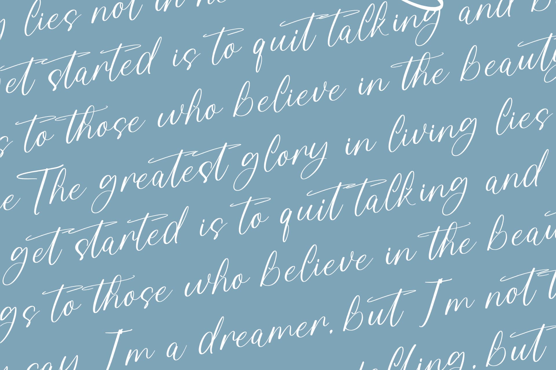 Preview 12 for Gestae Ardentia – Modern Handwritten Font